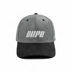 HEAD GEAR DOPE GREY AND BLACK CAP