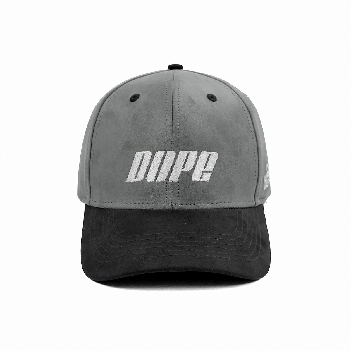 HEAD GEAR DOPE GREY AND BLACK CAP
