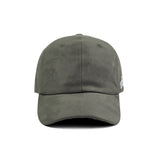 HEAD GEAR SOLID GREY SUEDE CAP