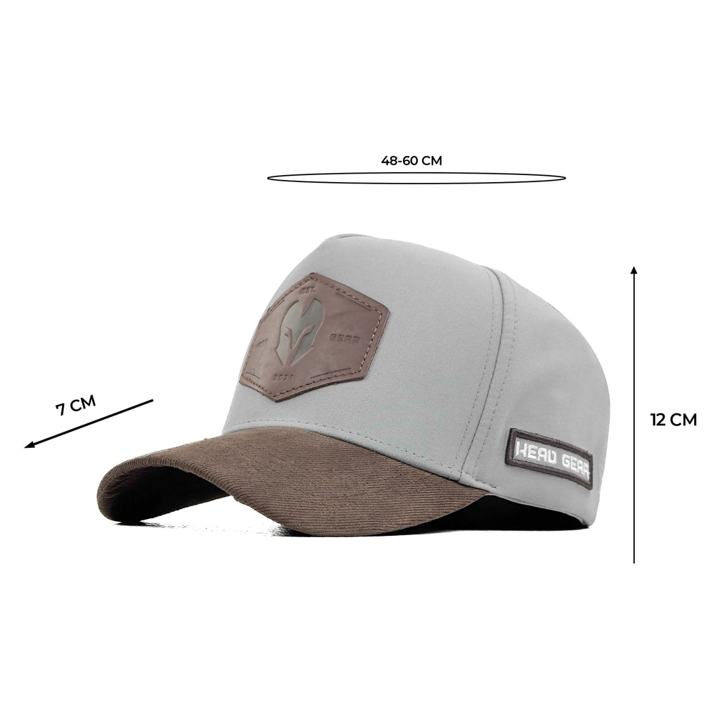 HEAD GEAR HG CORE LEATHER PATCH CAP - HGCH06