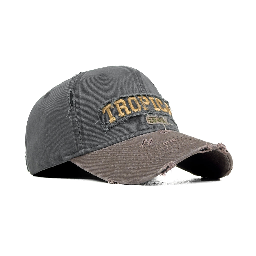 HEAD GEAR TROPICAL WASHED RIPPED CAP