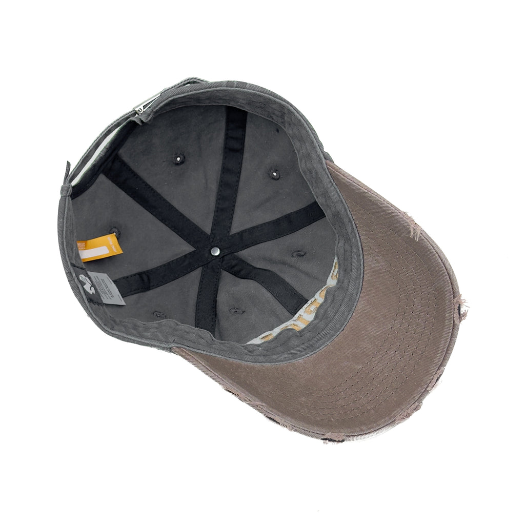 HEAD GEAR TROPICAL WASHED RIPPED CAP