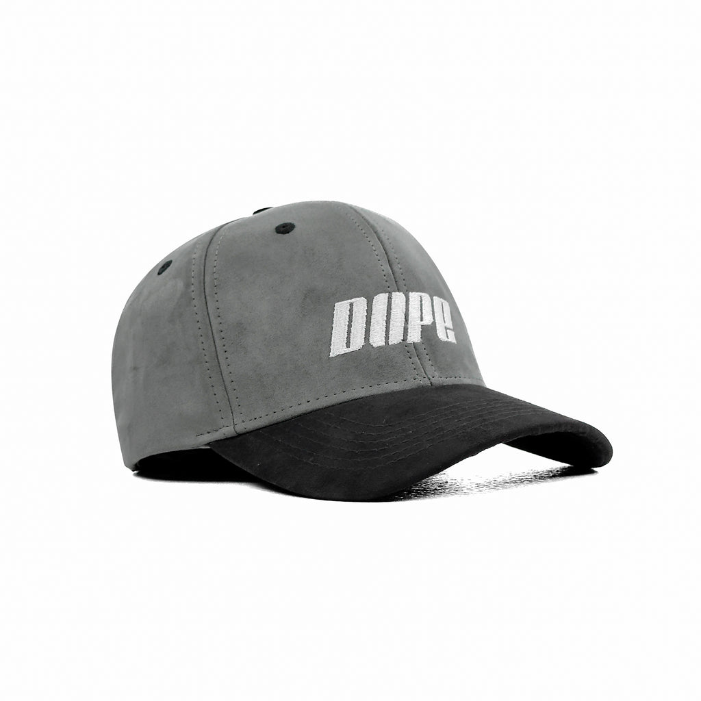 HEAD GEAR DOPE GREY AND BLACK CAP
