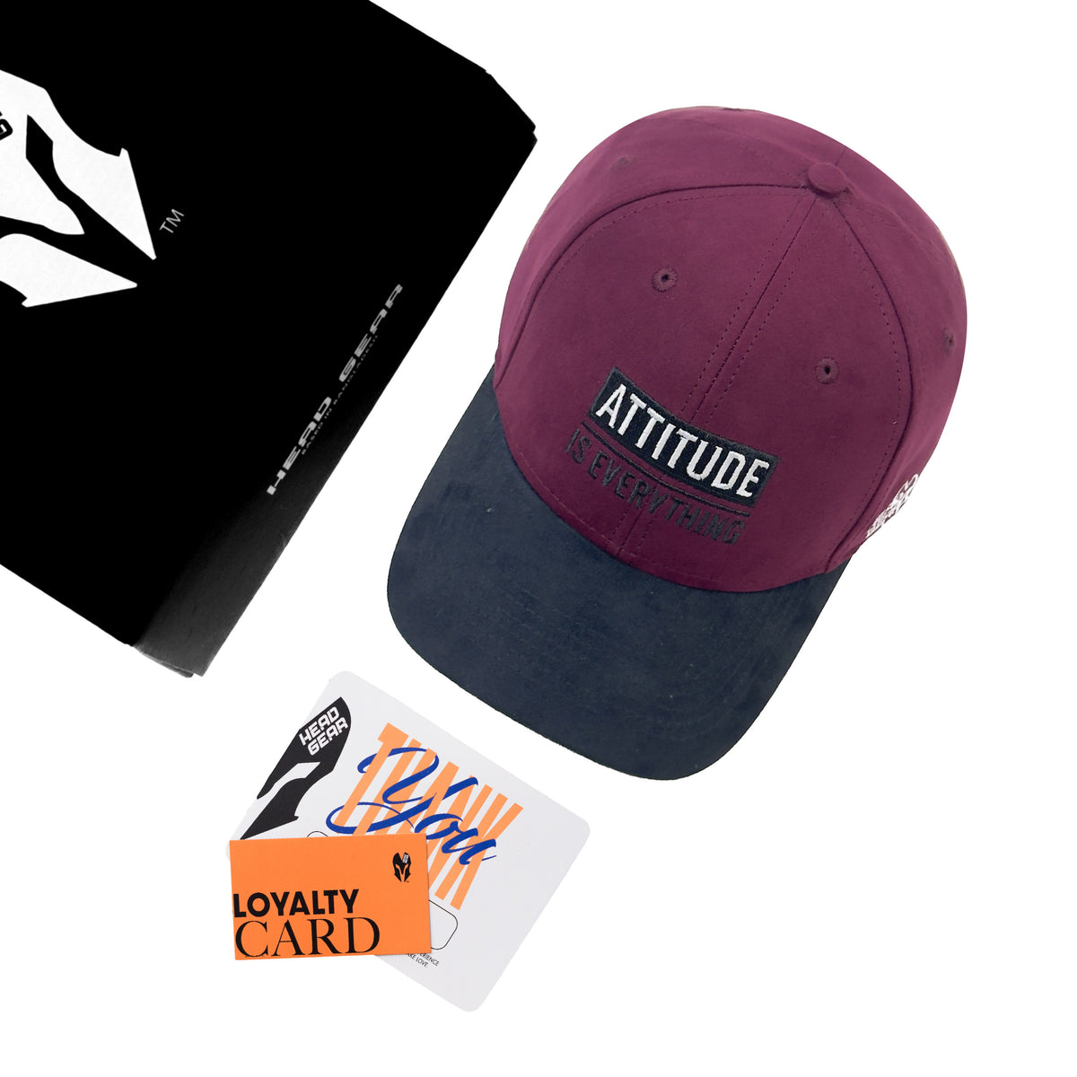 HEAD GEAR ATTITUDE IS EVERYTHING CAP