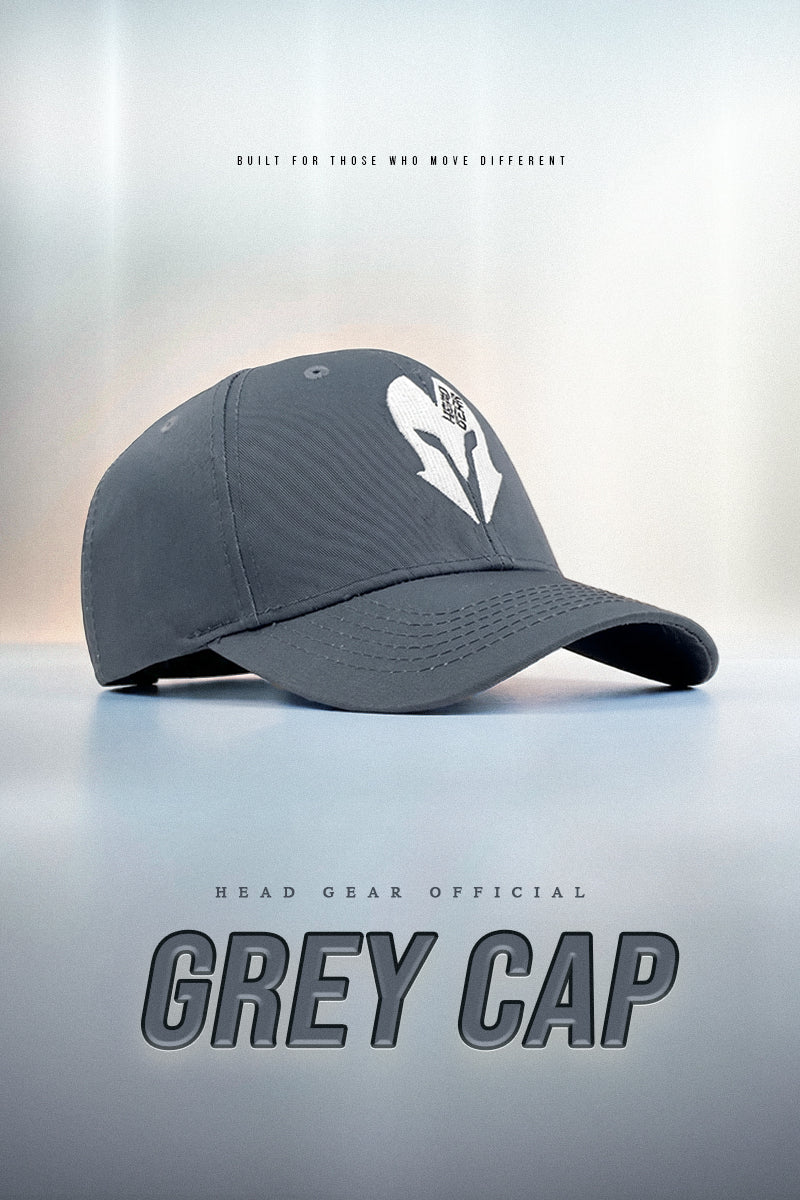 HEAD GEAR OFFICIAL GREY CAP