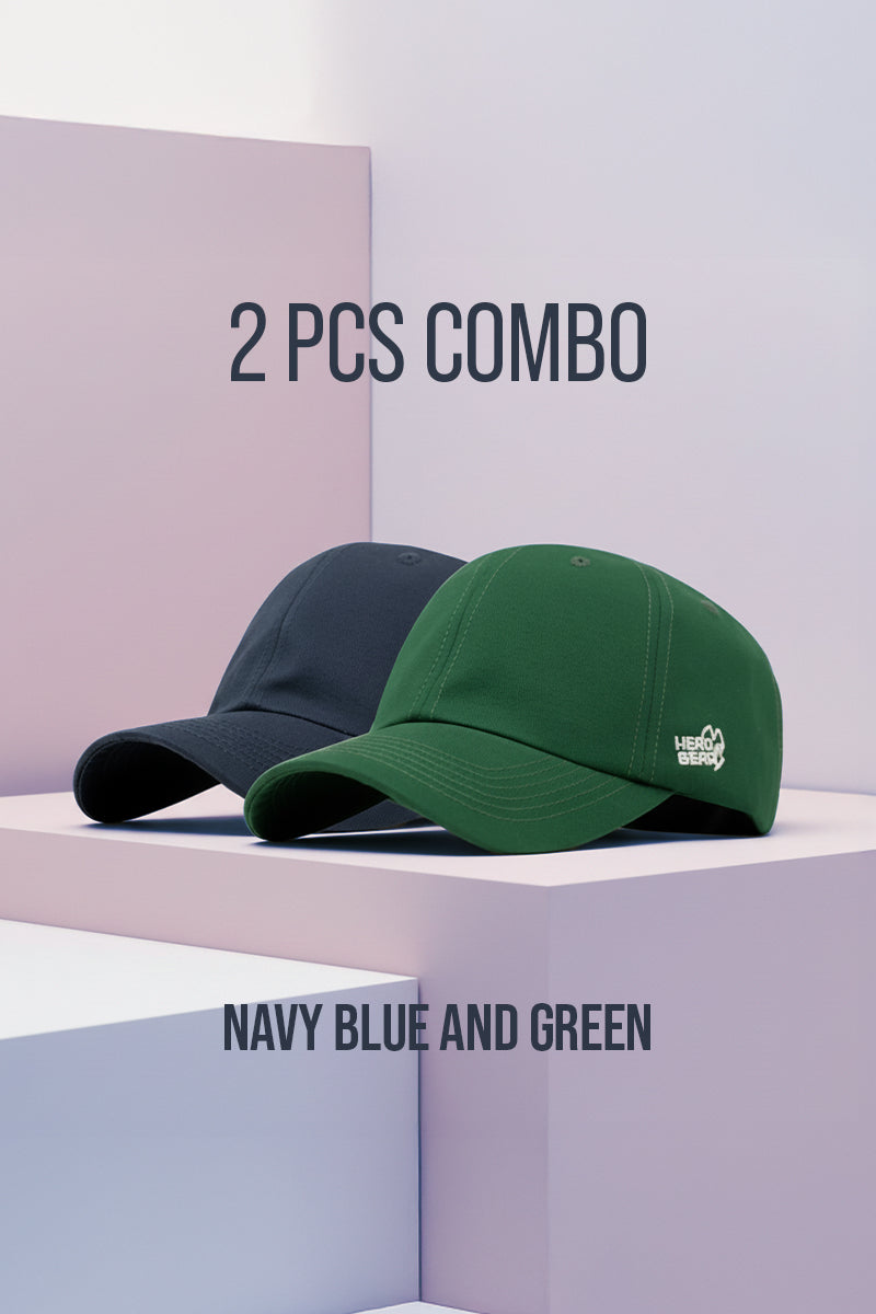 2 PCS COMBO OF GREEN AND NAVY BLUE