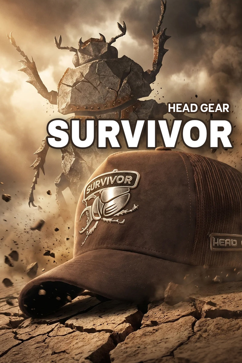 HEAD GEAR SURVIVOR TRUCKER CAP