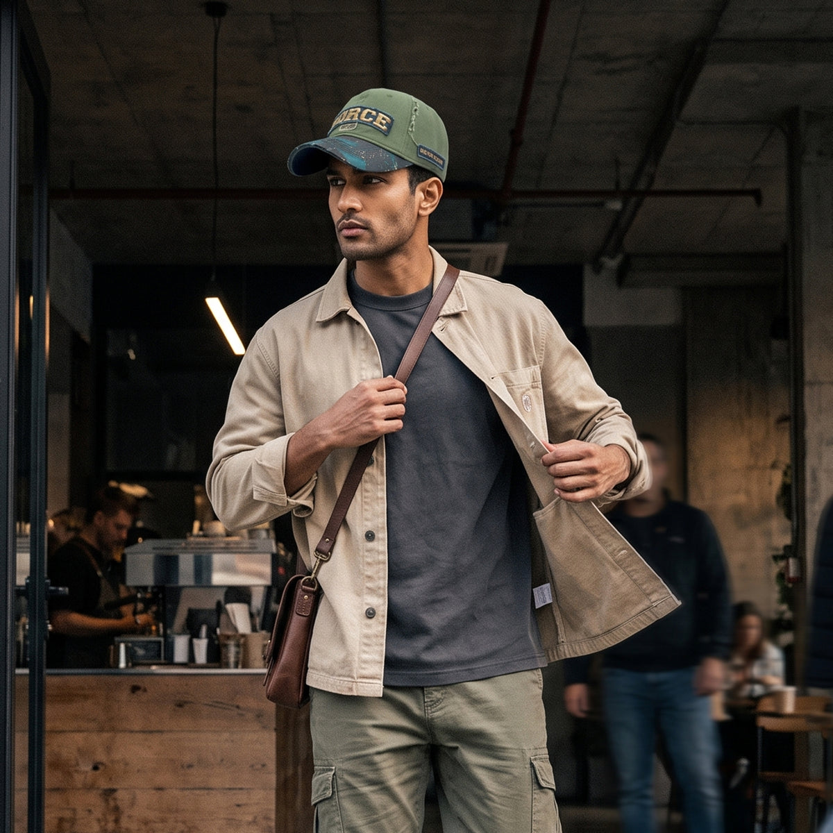 HEAD GEAR FORCE WASHED RIPPED CAP