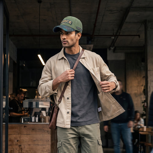 HEAD GEAR FORCE WASHED RIPPED CAP