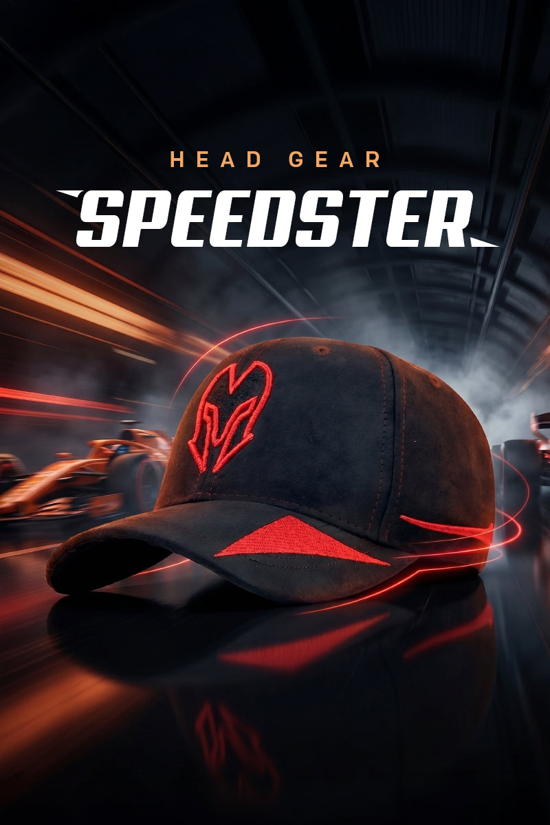 HEAD GEAR SPEEDSTER CAP - REDHGCSS02