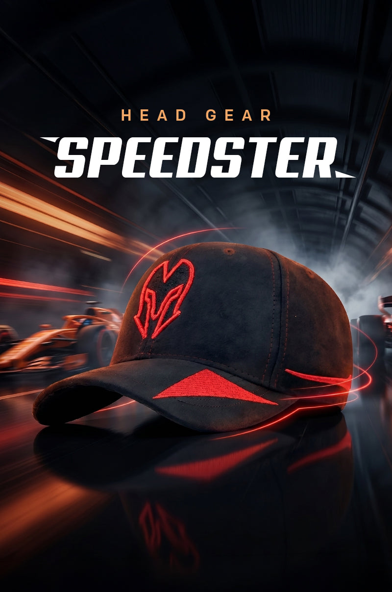 HEAD GEAR SPEEDSTER CAP - REDHGCSS02
