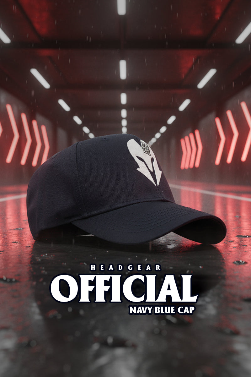 HEAD GEAR OFFICIAL NAVY BLUE CAP