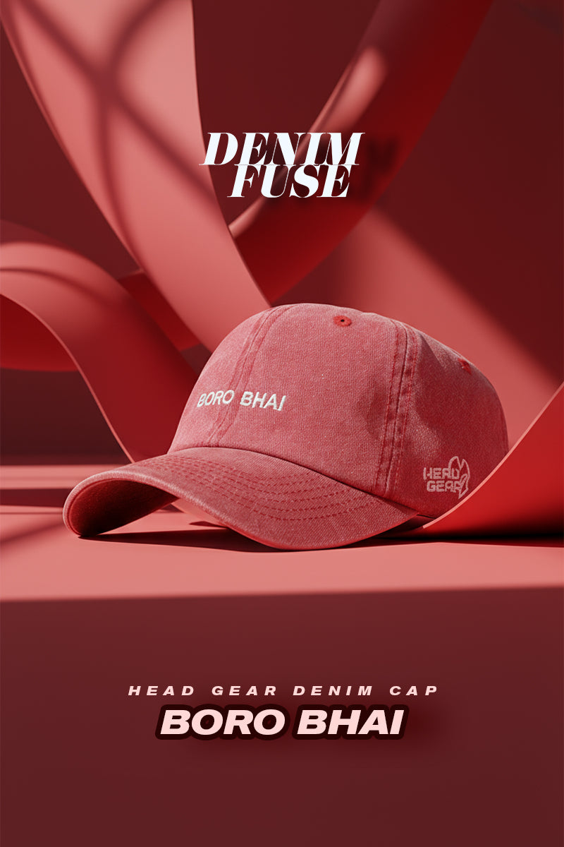 HEAD GEAR BORO BHAI DENIM CAP