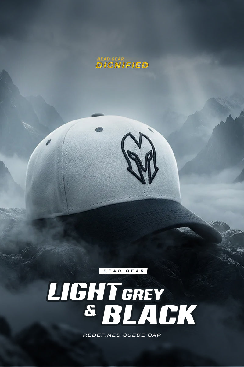 HEAD GEAR WHITE BLACK REDEFINED CAP