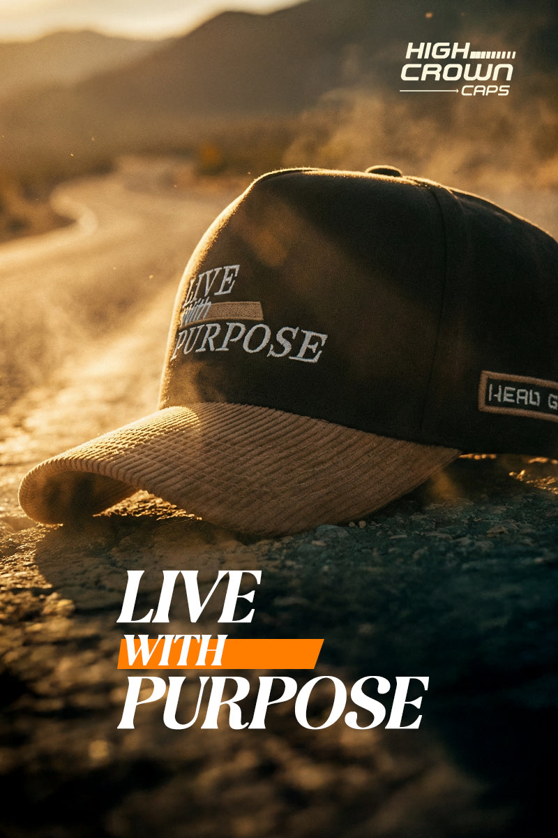 HEAD GEAR LIVE WITH PURPOSE CAP