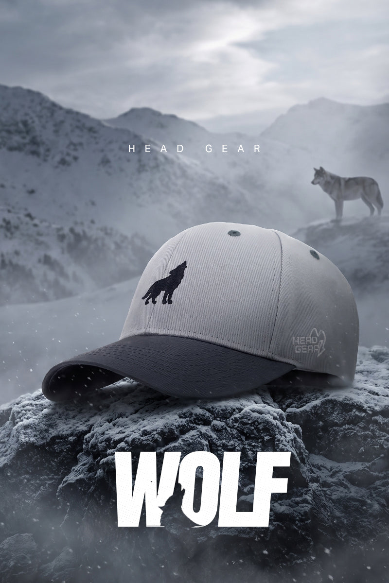 HEAD GEAR WOLF CAP