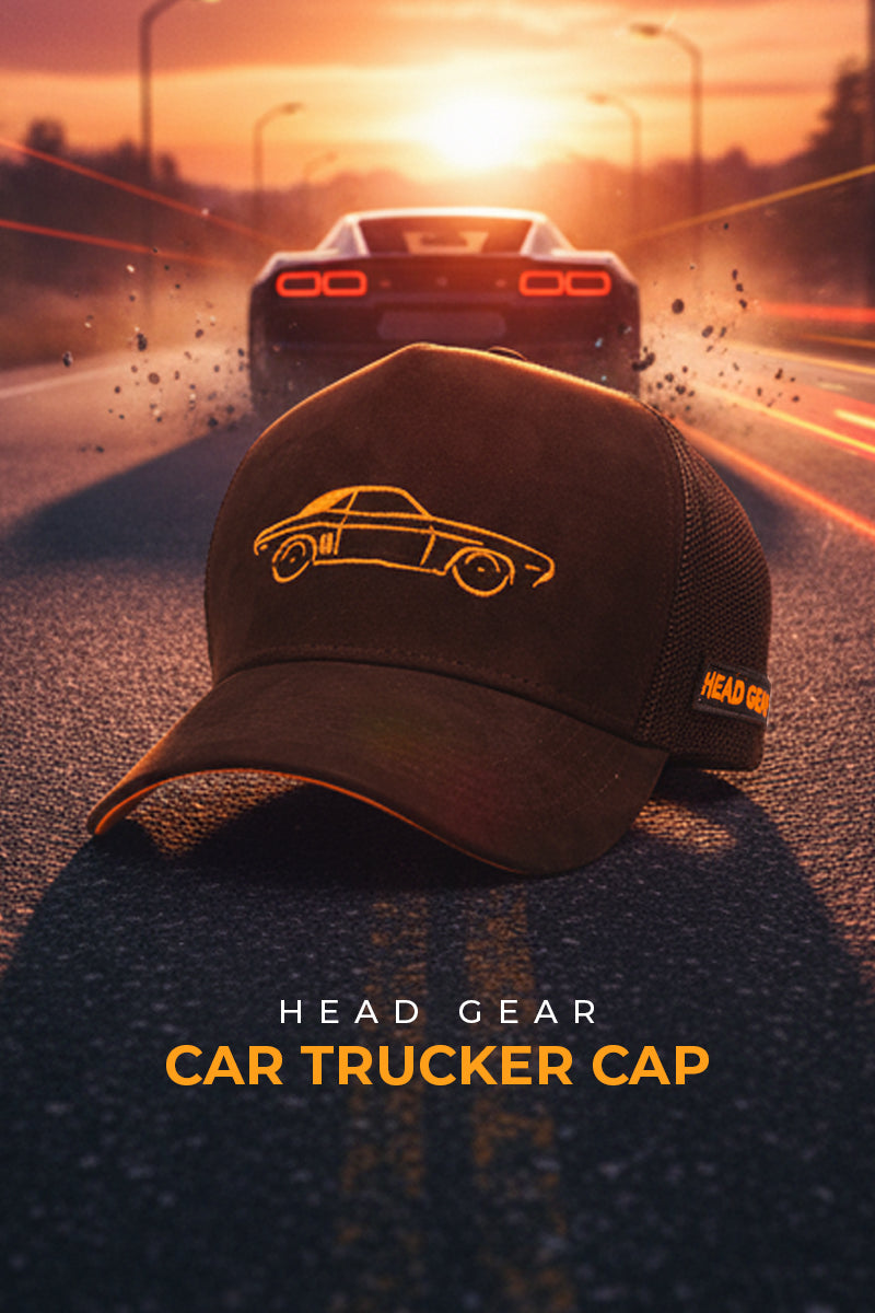 HEAD GEAR CAR TRUCKER CAP