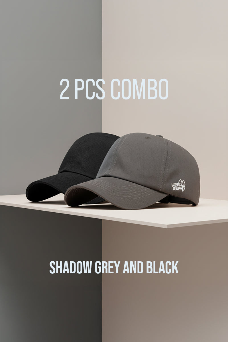 2 PCS COMBO OF SHADOW GREY AND BLACK