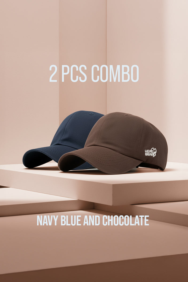 2 PCS COMBO OF CHOCOLATE AND NAVY BLUE