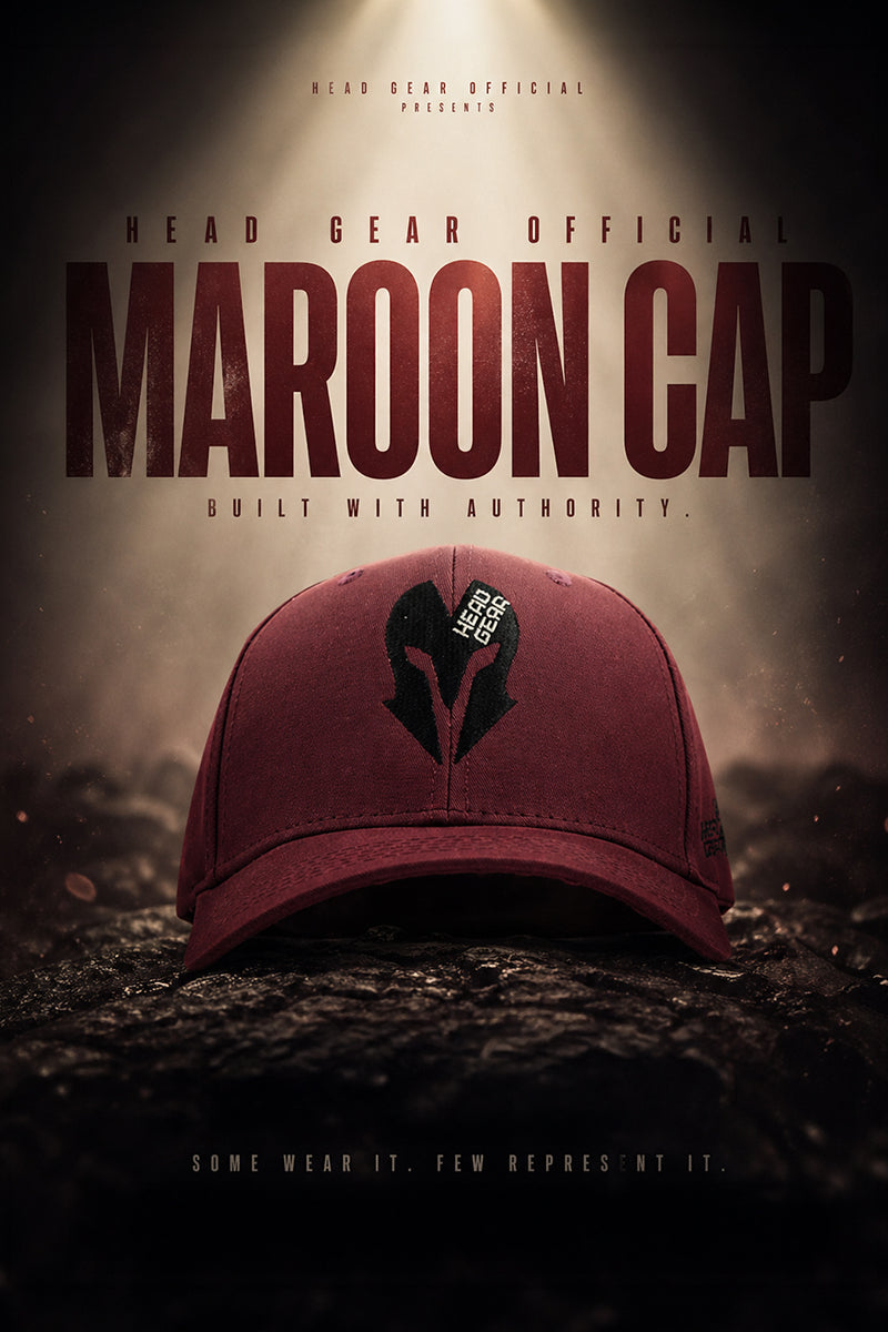 HEAD GEAR OFFICIAL MAROON CAP
