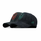 2 PCS COMBO OF BLACK CONTRAST SUEDE AND CORD
