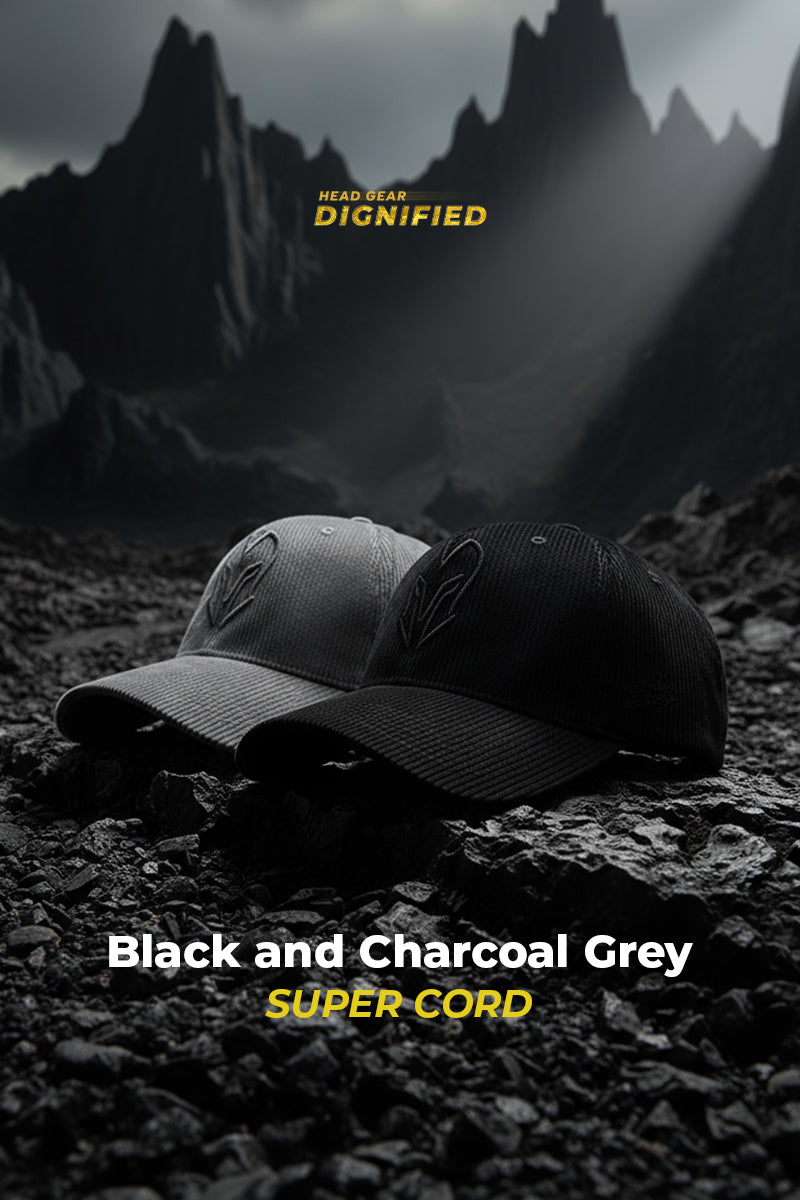 2 PCS COMBO OF BLACK AND CHARCOAL GREY SUPER CORD