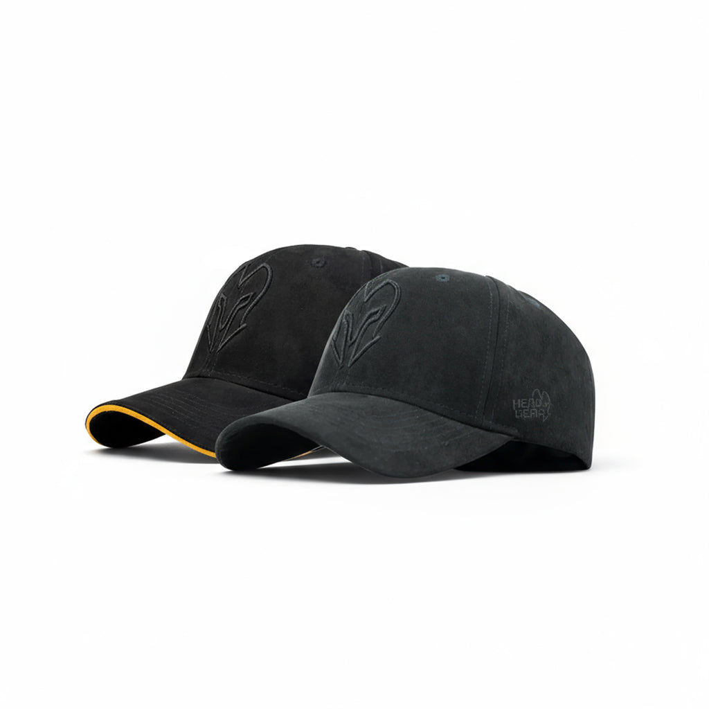 2 PCS COMBO OF BLACK AND BLACK SANDWICH SUPER SUEDE