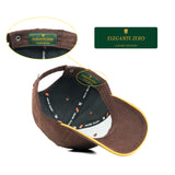 HEAD GEAR ELEGANTE ZERO CHOCOLATE SANDWICH YELLOW CAP (NO LOGO)