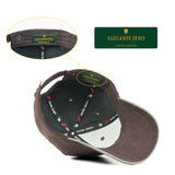 HEAD GEAR ELEGANTE ZERO COFFEE SANDWICH GREY CAP (NO LOGO)