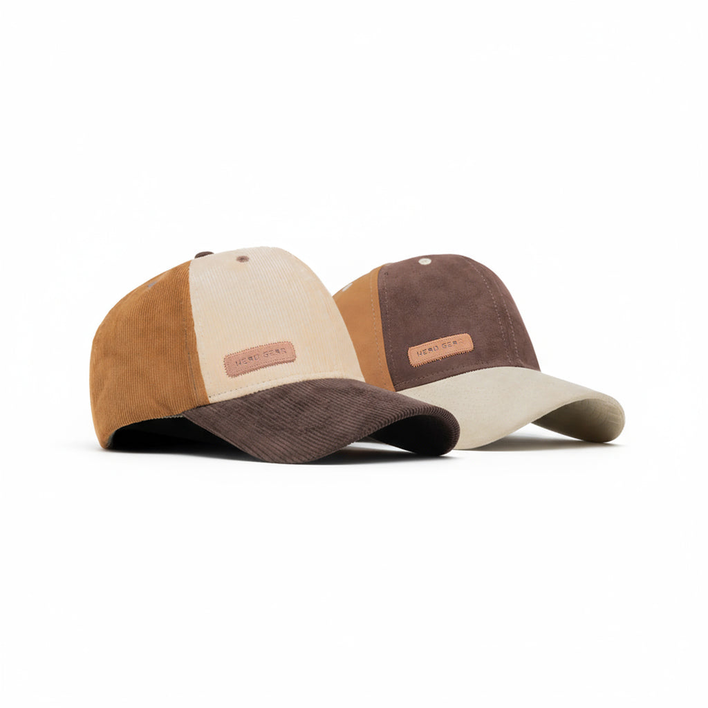 2 PCS COMBO OF BEIGE CORD AND COFFEE SUEDE FOUR FIESTA