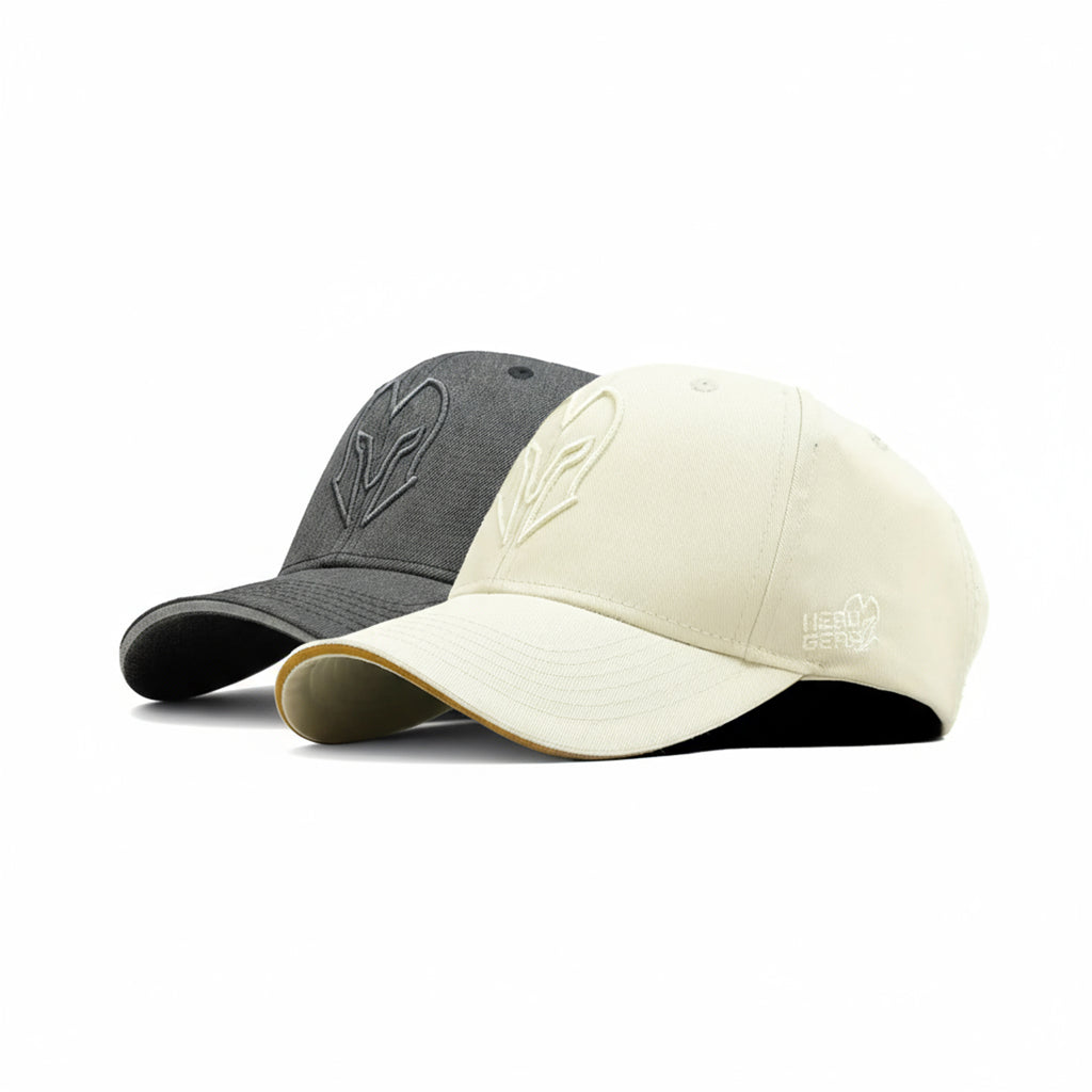 2 PCS COMBO OF GREY MELANGE AND CREAM SUPER TWILL