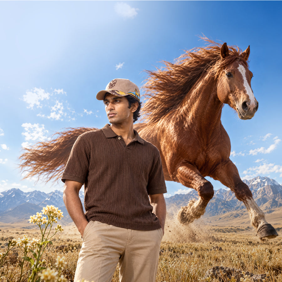 HEAD GEAR HORSE - THE CONQUEROR CAP