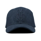 HEAD GEAR NAVY BLUE SUPER SUEDE CAP
