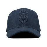 HEAD GEAR NAVY BLUE SUPER SUEDE CAP