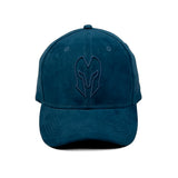 HEAD GEAR NAVY BLUE SUPER SUEDE CAP