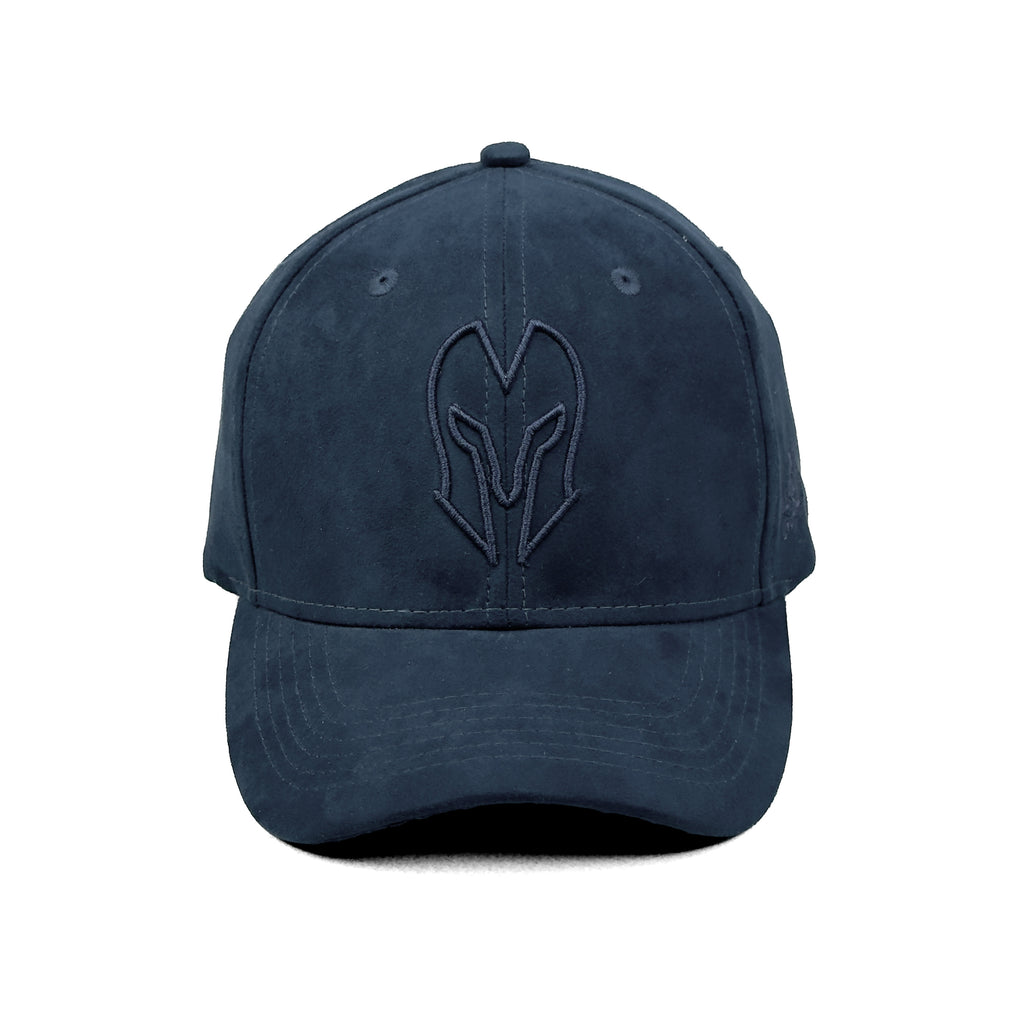 HEAD GEAR NAVY BLUE SUPER SUEDE CAP