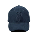 HEAD GEAR NAVY BLUE SUPER SUEDE CAP