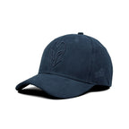 HEAD GEAR NAVY BLUE SUPER SUEDE CAP