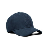HEAD GEAR NAVY BLUE SUPER SUEDE CAP