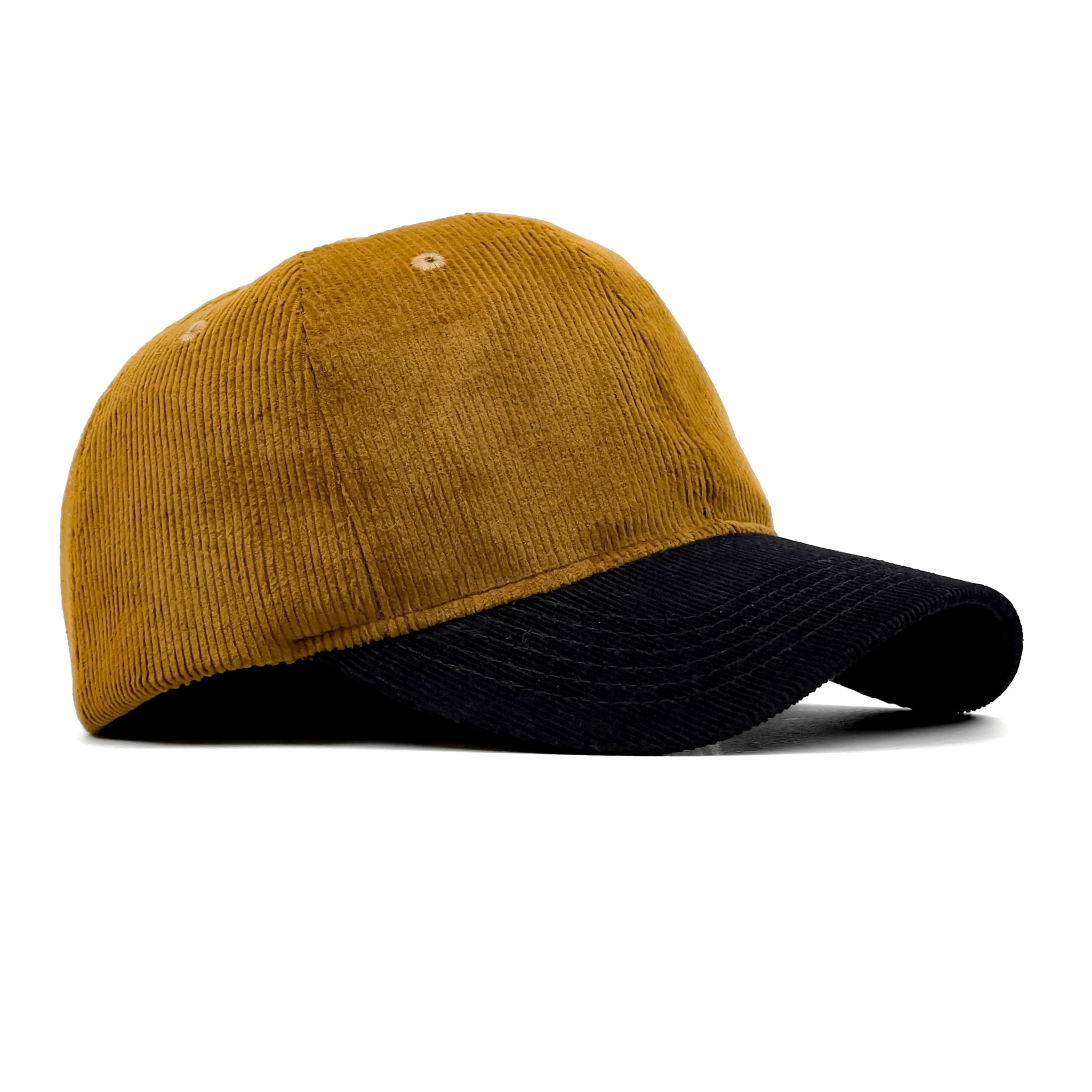 HEAD GEAR BROWN BLACK DUAL TONE CORD CAP