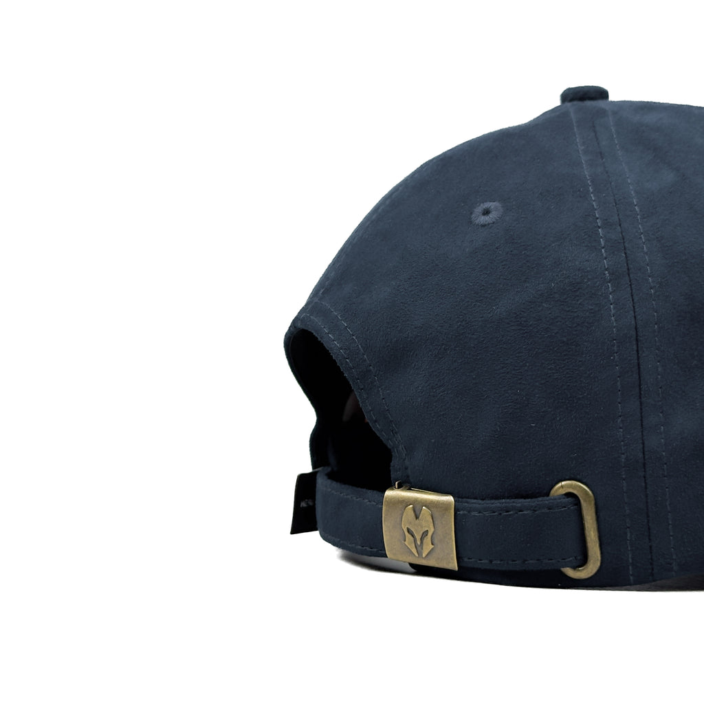HEAD GEAR NAVY BLUE SUPER SUEDE CAP