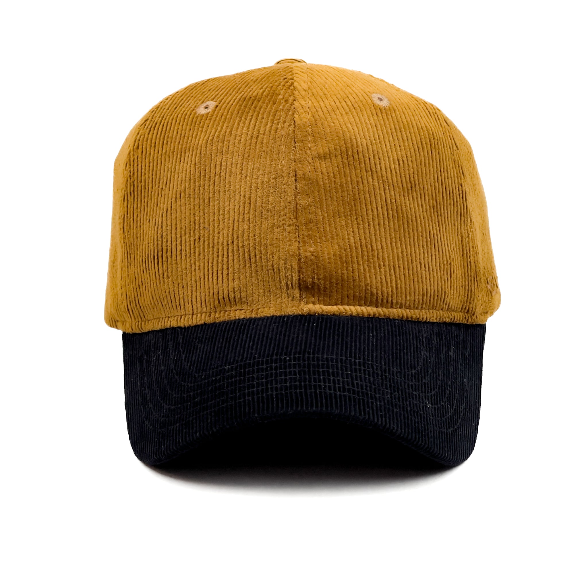 HEAD GEAR BROWN BLACK DUAL TONE CORD CAP