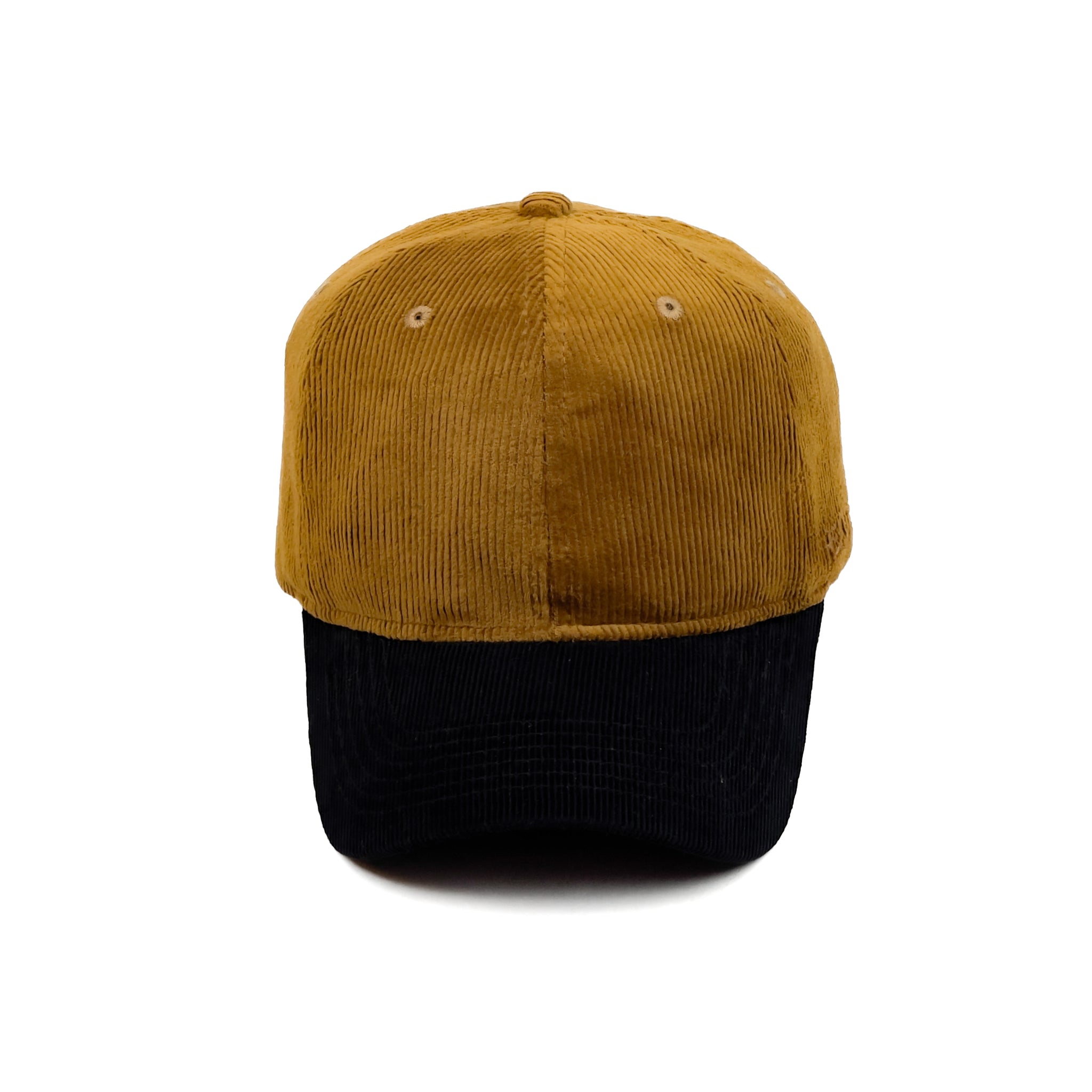 HEAD GEAR BROWN BLACK DUAL TONE CORD CAP