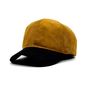 HEAD GEAR BROWN BLACK DUAL TONE CORD CAP