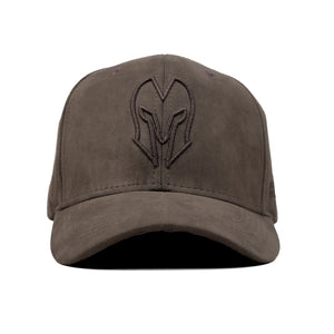 HEAD GEAR COFFEE SUPER SUEDE CURVED VISOR CAP