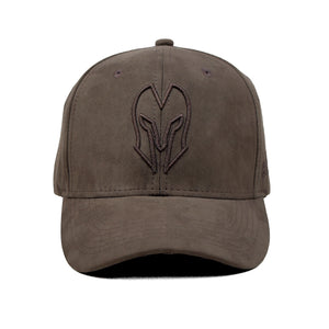 HEAD GEAR COFFEE SUPER SUEDE CURVED VISOR CAP