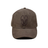 HEAD GEAR COFFEE SUPER SUEDE CURVED VISOR CAP