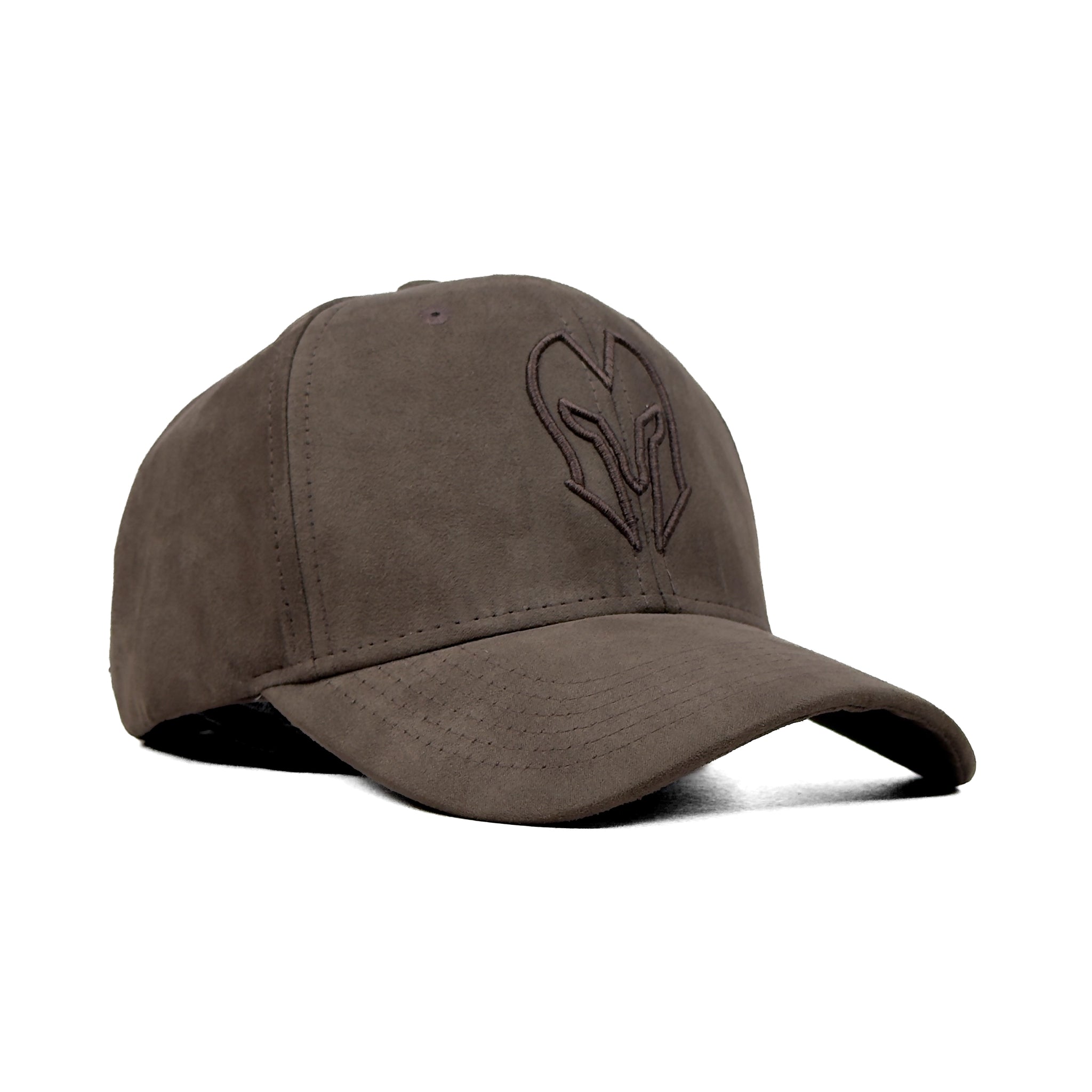 HEAD GEAR COFFEE SUPER SUEDE CURVED VISOR CAP