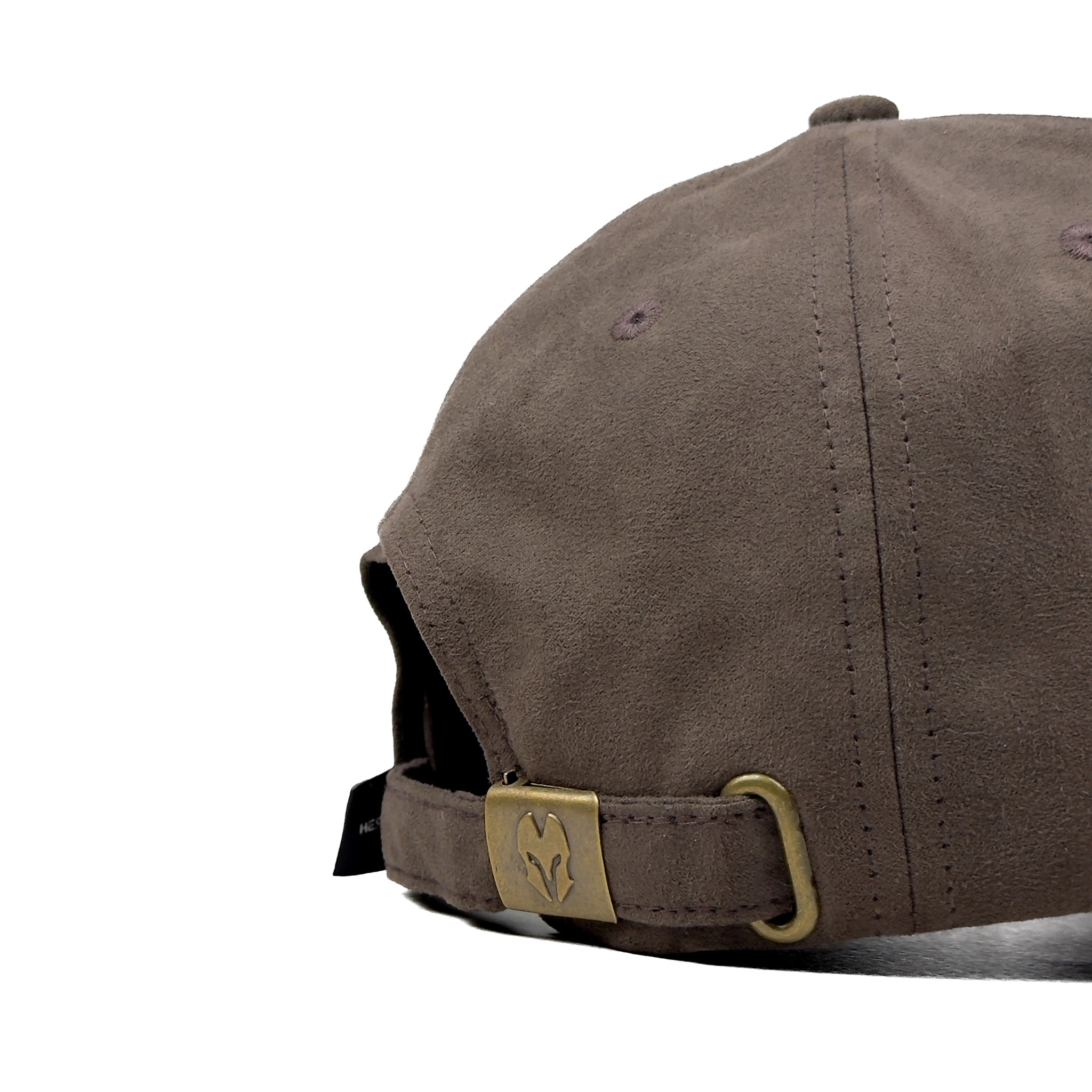 HEAD GEAR COFFEE SUPER SUEDE CURVED VISOR CAP