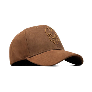 HEAD GEAR CHOCOLATE SUPER SUEDE CURVED VISOR CAP